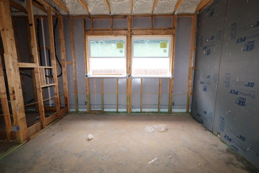 In-progress construction of a new home in Brookewater - Ascent Collection, Rosenberg, TX (Image 8).
