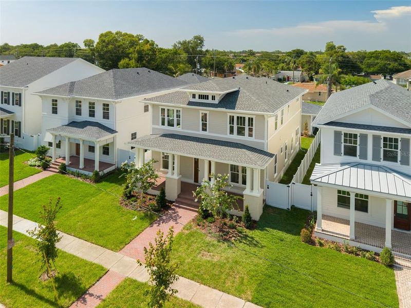 Front exterior of a new home in , St. Petersburg, FL, highlighting curb appeal (Image 5). Front exterior of a new home in , St. Petersburg, FL, highlighting curb appeal (Image 5).