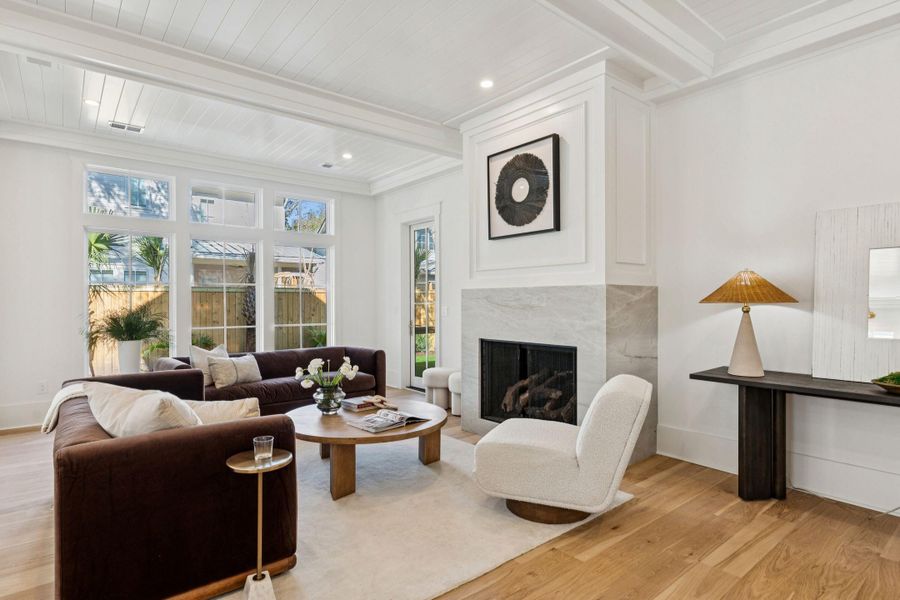 Furnished interior view inside a new home in , Mount Pleasant (Image 19). Furnished interior view inside a new home in , Mount Pleasant (Image 19).