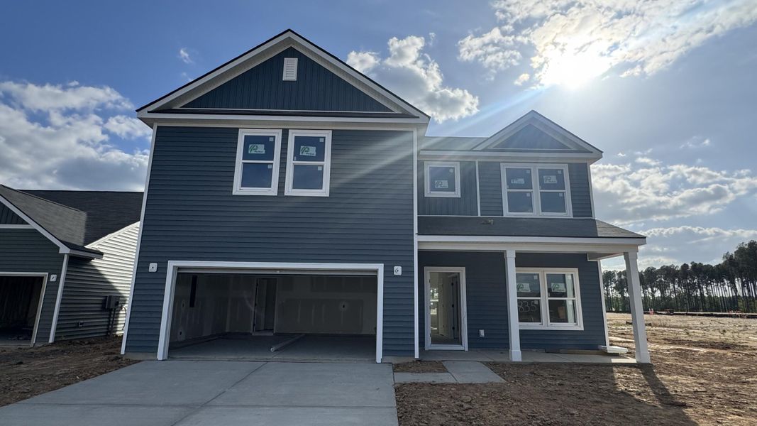 Front exterior of a new home in , Summerville, SC, highlighting curb appeal (Image 6). Front exterior of a new home in , Summerville, SC, highlighting curb appeal (Image 6).