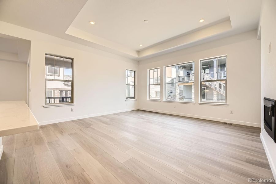 Spacious, unfurnished interior of a new home in Red Rocks Ranch: The Grand Collection, Morrison (Image 8).