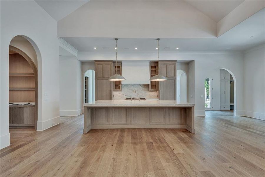 Furnished interior view inside a new home in , Alpharetta (Image 37).