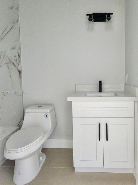 Furnished interior view inside a new home in , Fort Lauderdale (Image 12).