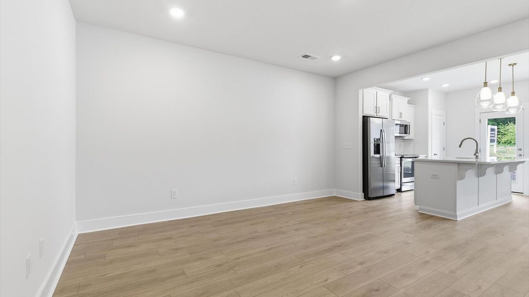 Furnished interior view inside a new home in Gresham Station, Simpsonville (Image 8).
