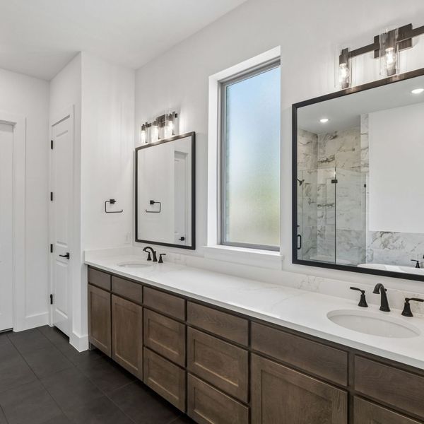 Furnished interior view inside a new home in The Parks at Wilson Creek, Celina (Image 31).