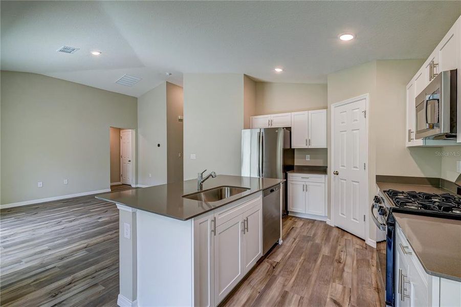 Furnished interior view inside a new home in Crosswind Point, Parrish (Image 9).