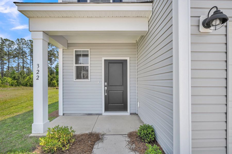 Exterior details and patio area of a home in Wildcat Chase, Summerville (Image 3).