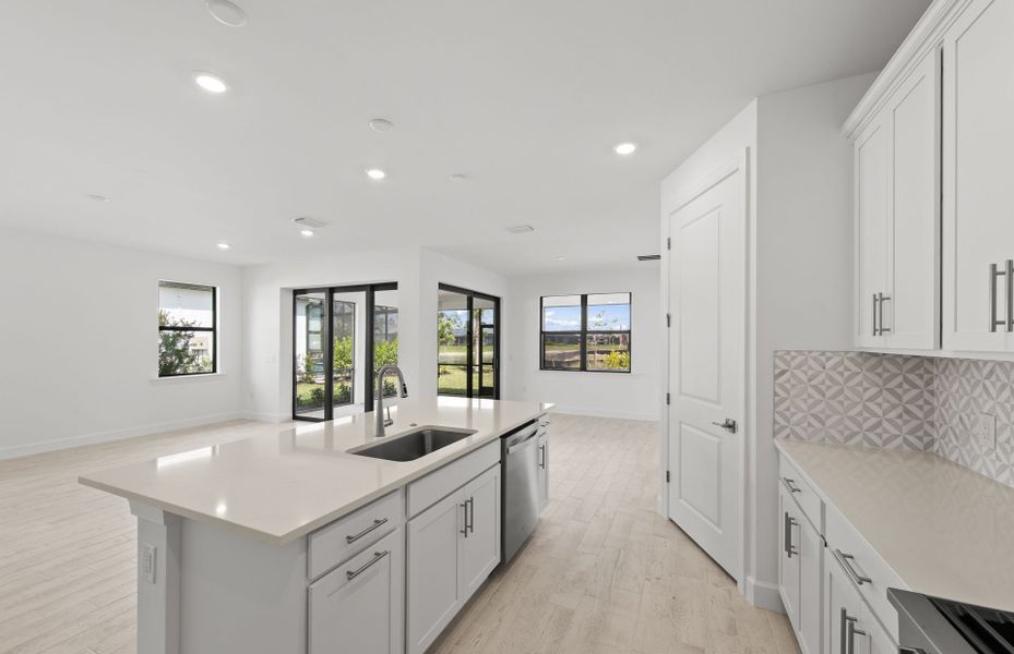 Furnished interior view inside a new home in Terreno, Naples (Image 10).
