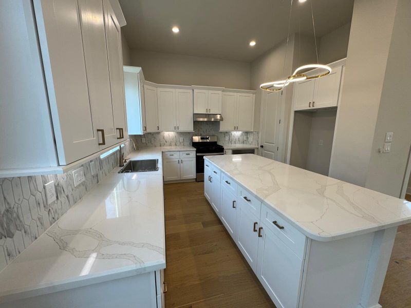Furnished interior view inside a new home in , Houston (Image 9).