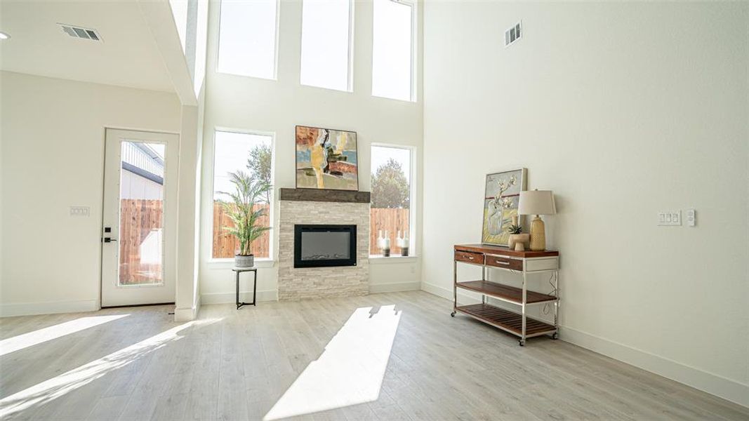 Furnished interior view inside a new home in , Granbury (Image 7).
