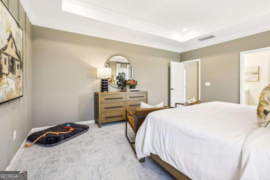 Furnished interior view inside a new home in Cobblestone Crossing Commons, Warner Robins (Image 22).