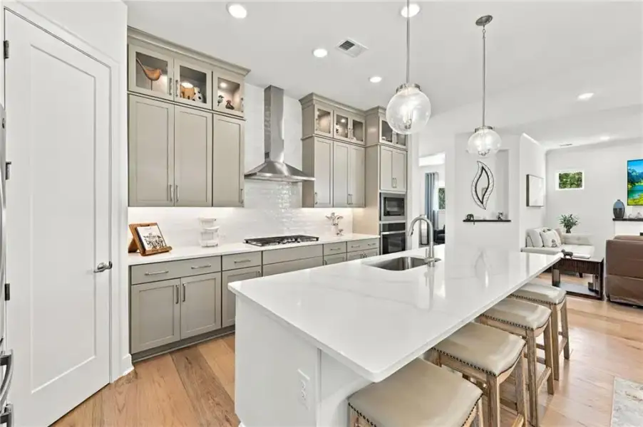 Furnished interior view inside a new home in The Retreat at Sterling on the Lake 48', Flowery Branch (Image 34).