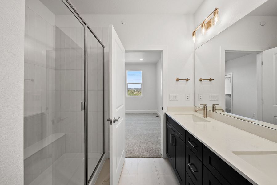 Furnished interior view inside a new home in Berkeley Villas, Denver (Image 10). Furnished interior view inside a new home in Berkeley Villas, Denver (Image 10).
