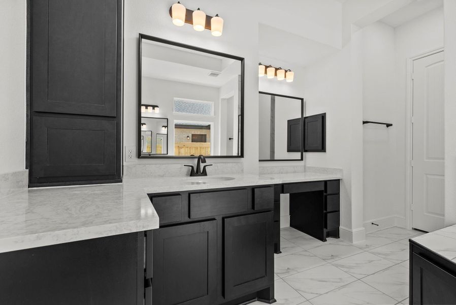 Furnished interior view inside a new home in Dunham Pointe, Cypress (Image 13).