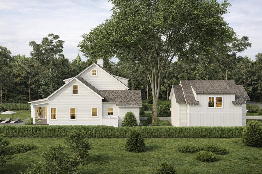 Front exterior of a new home in , Mount Pleasant, SC, highlighting curb appeal (Image 6).