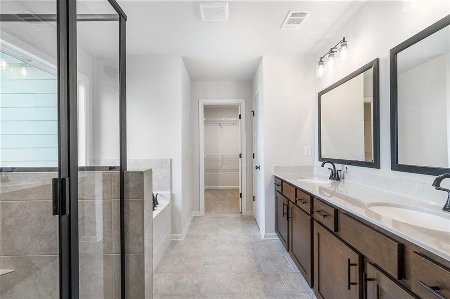 Furnished interior view inside a new home in Harmony Farms, Eatonton (Image 6).