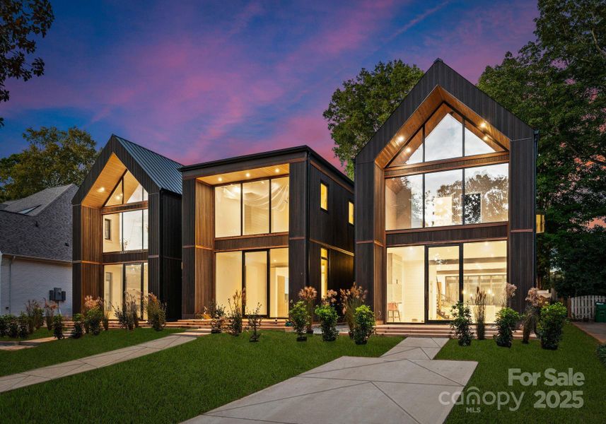 Front exterior of a new home in , Charlotte, NC, highlighting curb appeal (Image 1). Front exterior of a new home in , Charlotte, NC, highlighting curb appeal (Image 1).