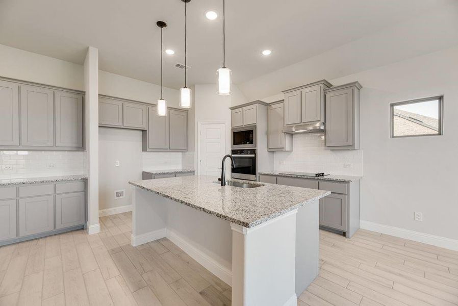 Furnished interior view inside a new home in , Pilot Point (Image 5).