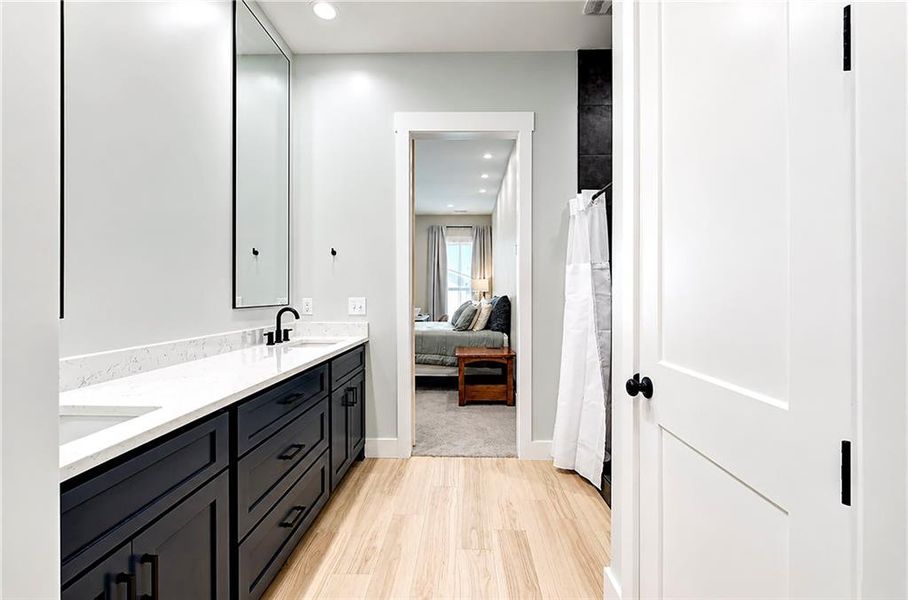 Furnished interior view inside a new home in , Calhoun (Image 15).