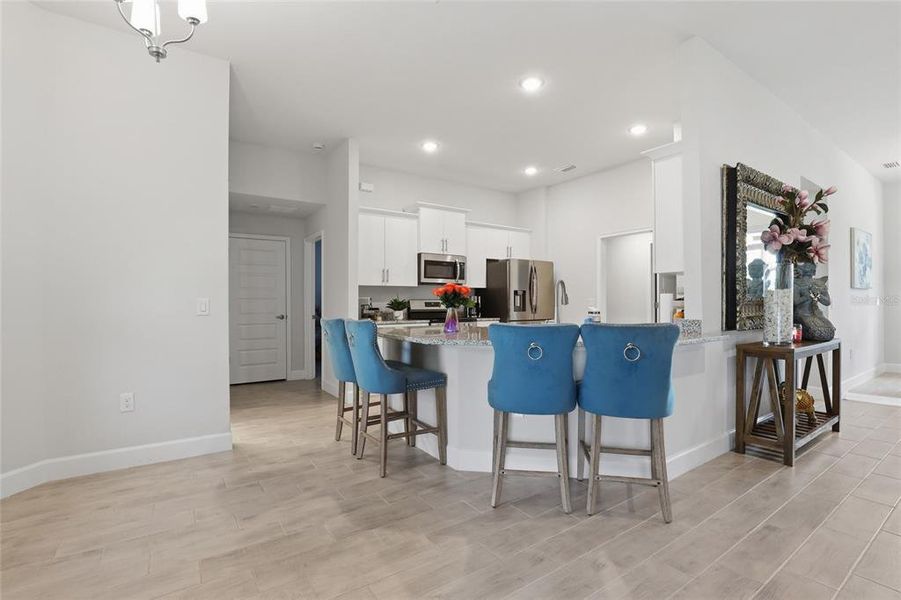 Furnished interior view inside a new home in South Gulf Cove, Port Charlotte (Image 12).