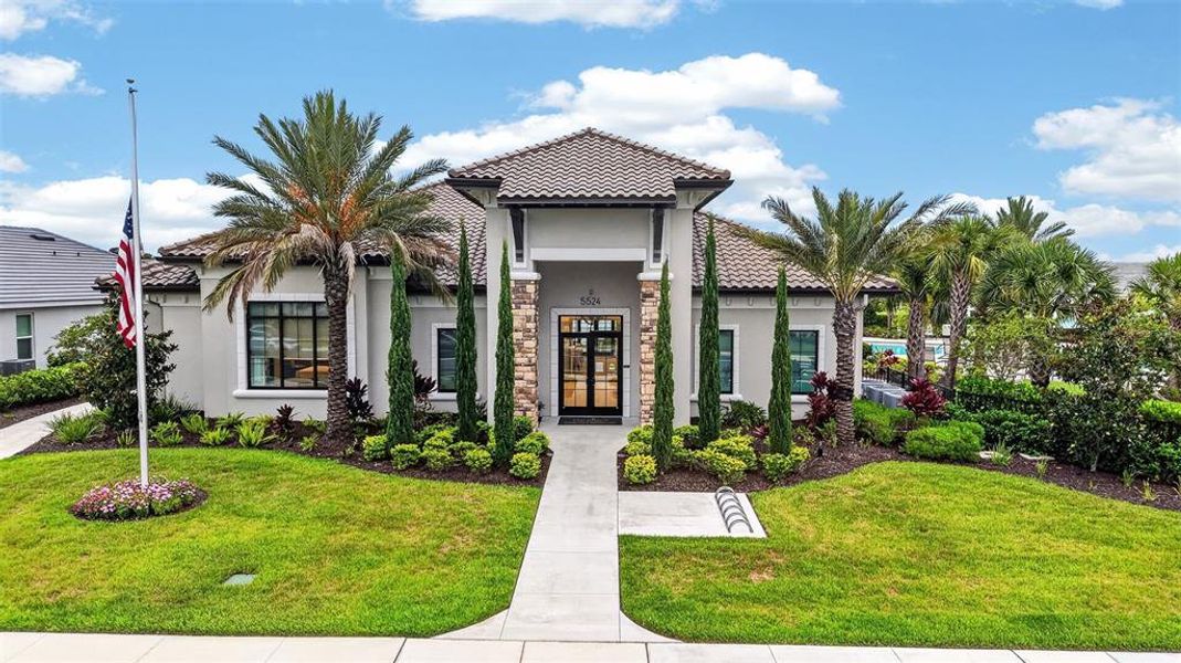 Front exterior of a new home in , Palmetto, FL, highlighting curb appeal (Image 28). Front exterior of a new home in , Palmetto, FL, highlighting curb appeal (Image 28).