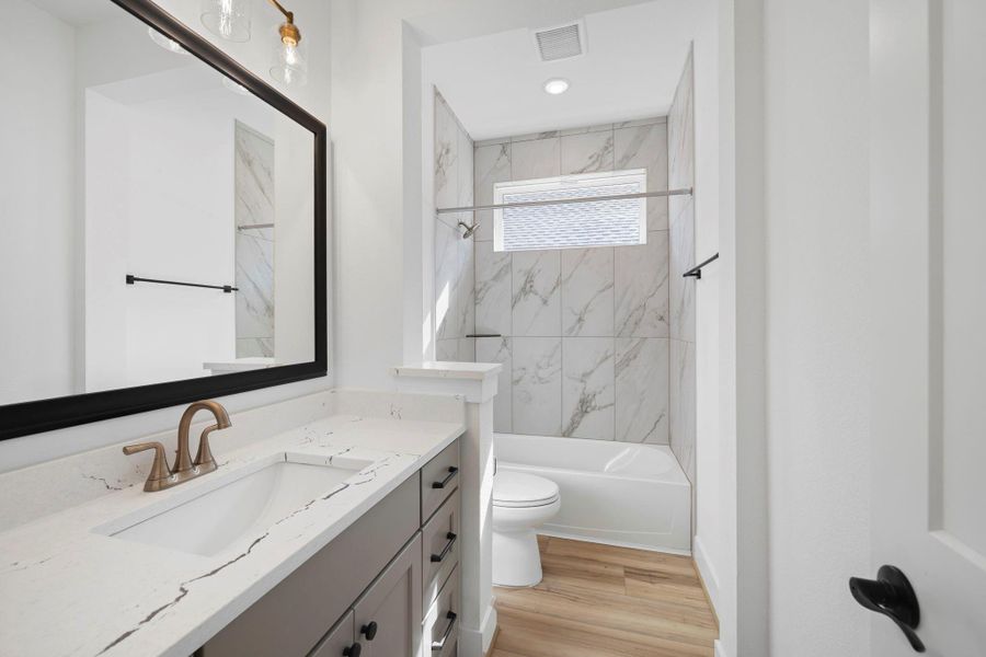 Furnished interior view inside a new home in Artavia, Conroe (Image 7).