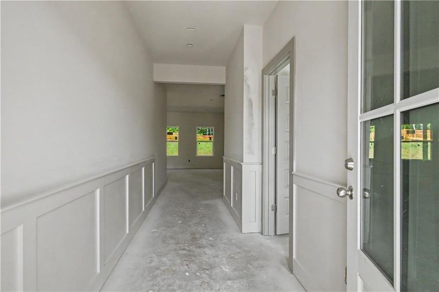 In-progress construction of a new home in , Lawrenceville, GA (Image 6).