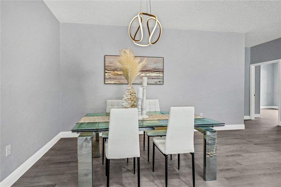 Furnished interior view inside a new home in , Daytona Beach (Image 6). Furnished interior view inside a new home in , Daytona Beach (Image 6).