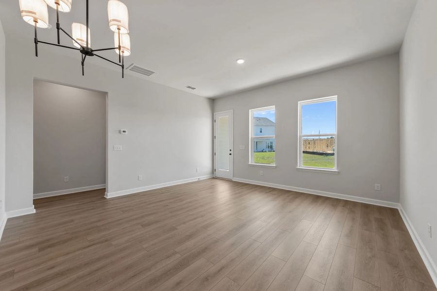 Spacious, unfurnished interior of a new home in Blue Heron Retreat, Little River (Image 14).