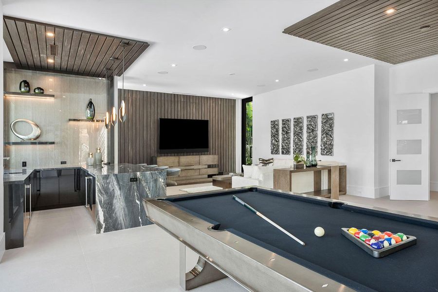 Furnished interior view inside a new home in , Boca Raton (Image 56).