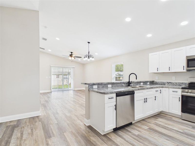 Furnished interior view inside a new home in , Lakeland (Image 6). Furnished interior view inside a new home in , Lakeland (Image 6).