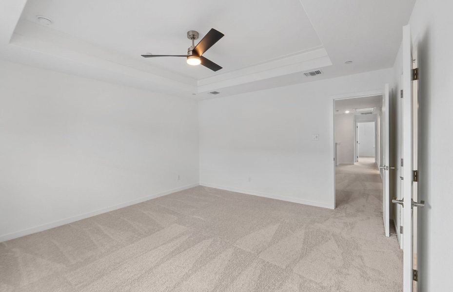 Spacious, unfurnished interior of a new home in Monarch on Main, Round Rock (Image 39). Spacious, unfurnished interior of a new home in Monarch on Main, Round Rock (Image 39).