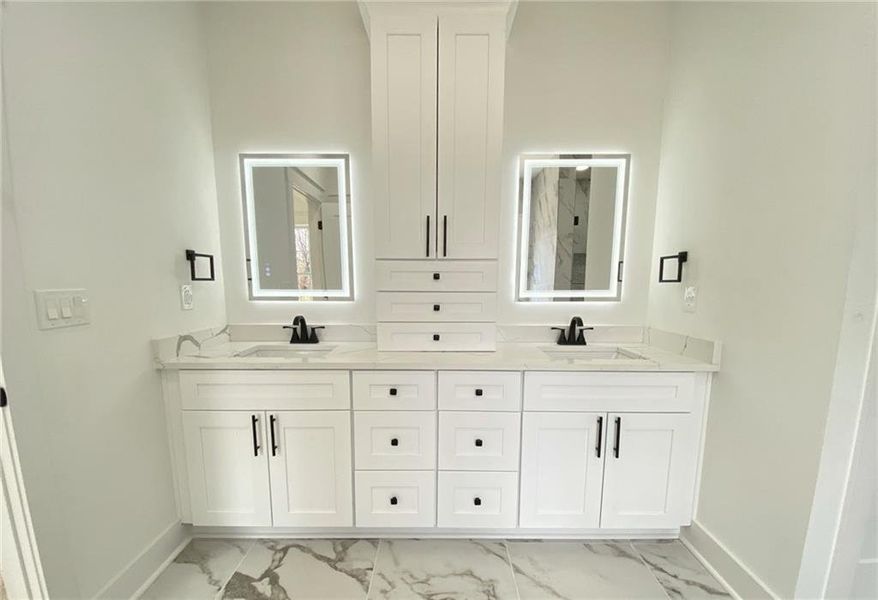 Furnished interior view inside a new home in , Snellville (Image 18).