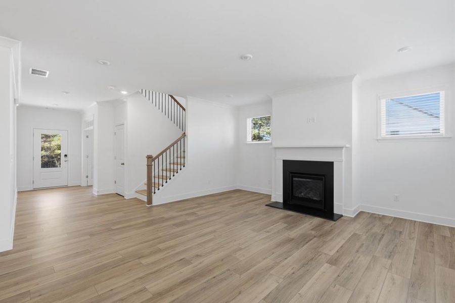 Spacious, unfurnished interior of a new home in Wellington Estates, Madison (Image 7).