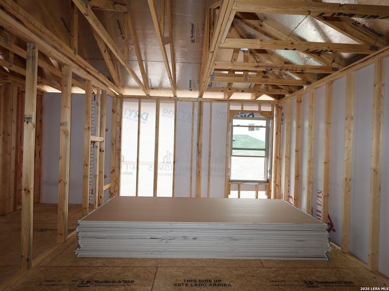 In-progress construction of a new home in Agave, San Antonio, TX (Image 31).