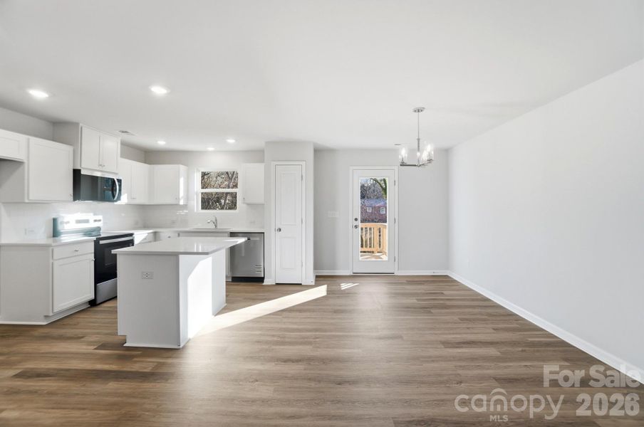 Spacious, unfurnished interior of a new home in , Statesville (Image 22).