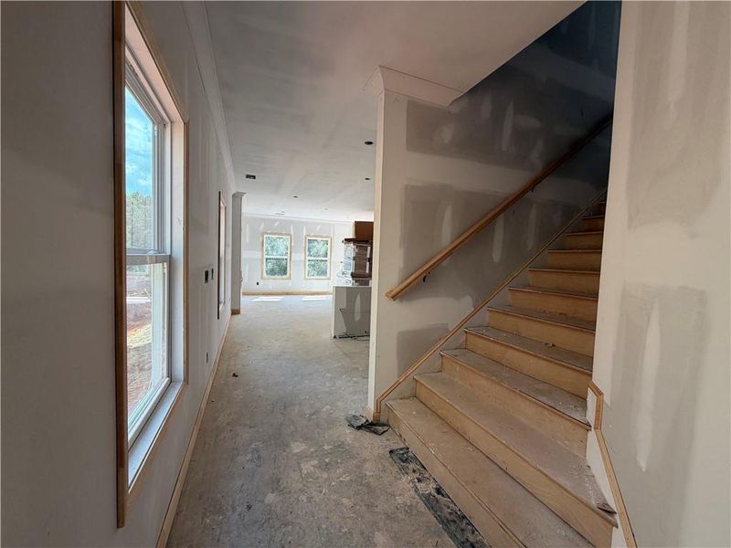 In-progress construction of a new home in Winsome Park, Woodstock, GA (Image 30).