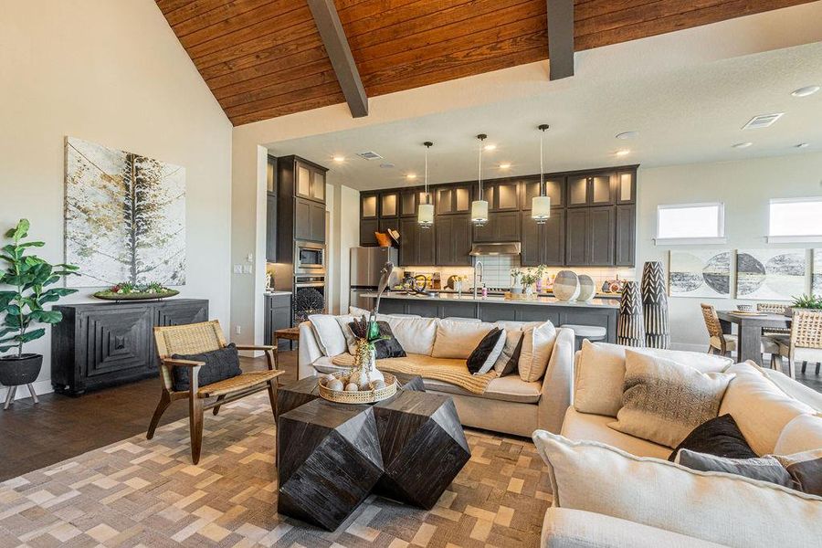 Furnished interior view inside a new home in North Haven, Liberty Hill (Image 16).