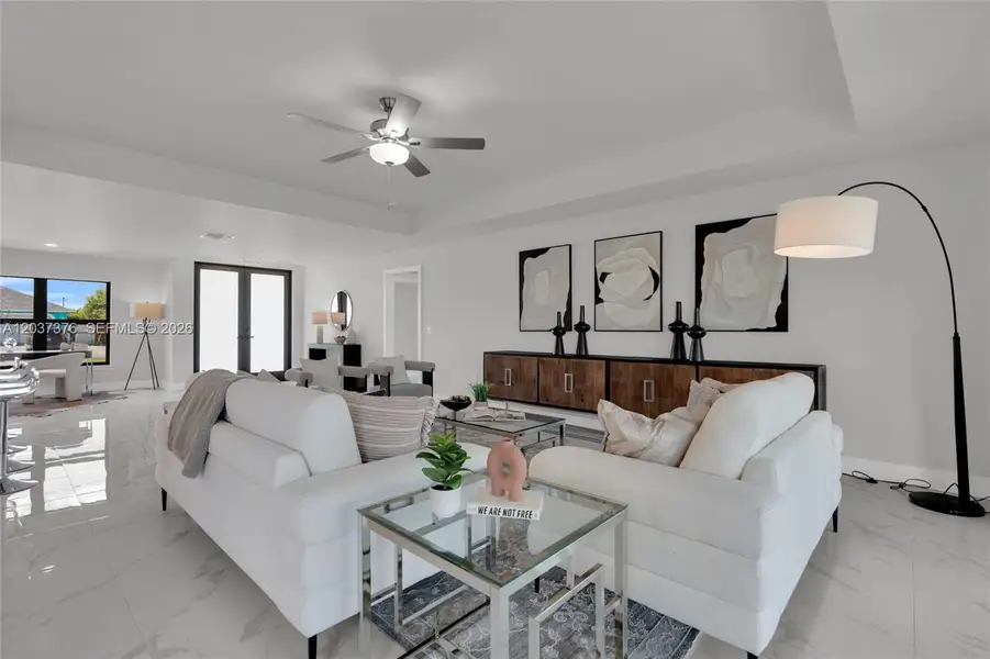 Furnished interior view inside a new home in , Lehigh Acres (Image 17).