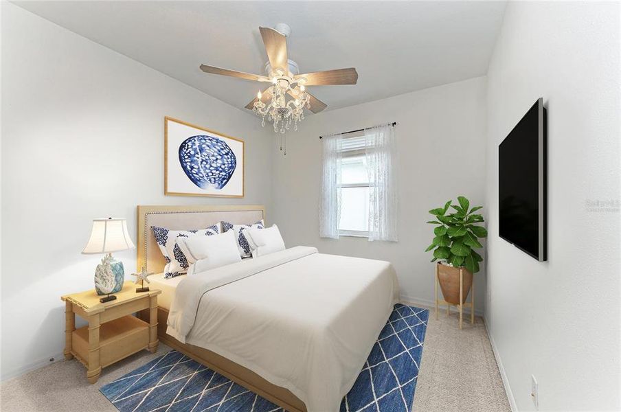 Furnished interior view inside a new home in , Sarasota (Image 10).