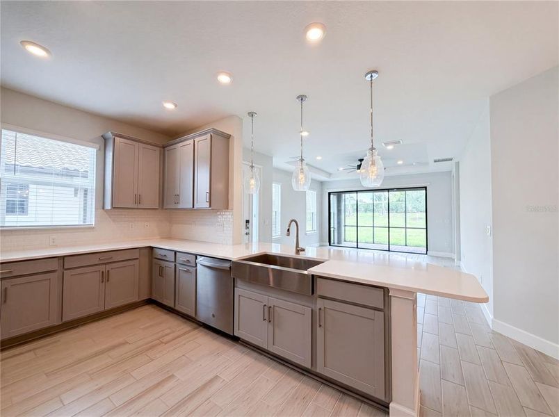 Furnished interior view inside a new home in , Sarasota (Image 7).