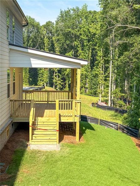 Exterior details and patio area of a home in , Watkinsville (Image 2). Exterior details and patio area of a home in , Watkinsville (Image 2).
