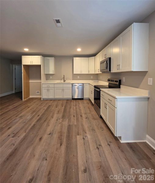 Furnished interior view inside a new home in , Albemarle (Image 5).