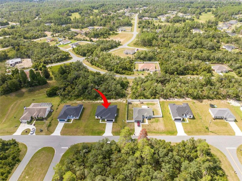 Front exterior of a new home in , Ocala, FL, highlighting curb appeal (Image 37).