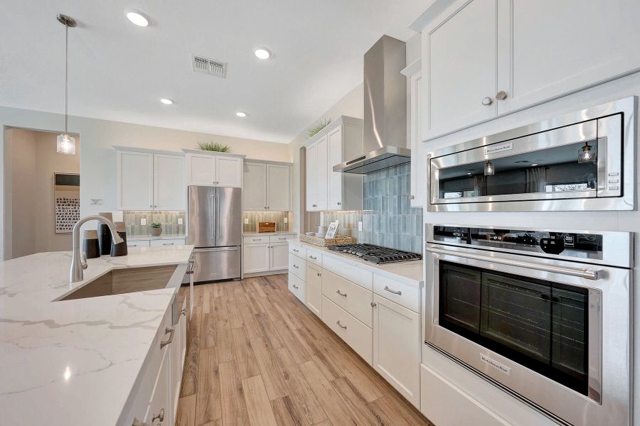 Representative furnished interior of a home built from the Crimson by Mattamy Homes in Miravida, Surprise (Image 16).