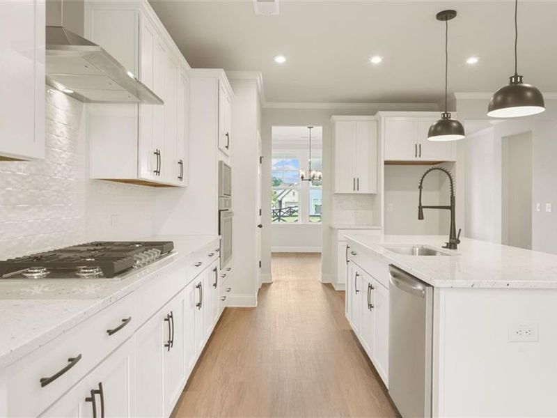 Furnished interior view inside a new home in Wehunt Meadows, Hoschton (Image 7). Furnished interior view inside a new home in Wehunt Meadows, Hoschton (Image 7).