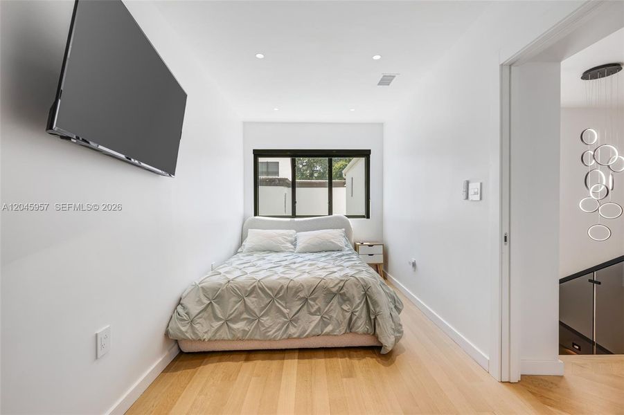 Furnished interior view inside a new home in , Miami (Image 29).