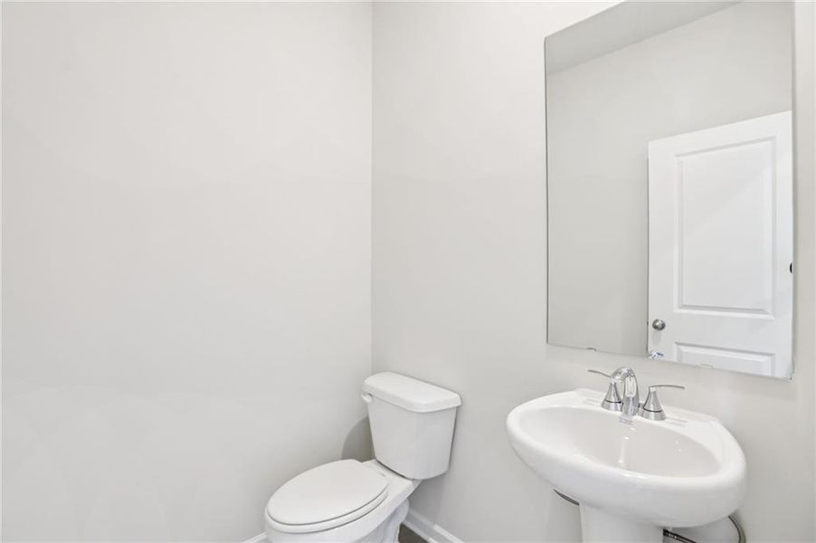 Furnished interior view inside a new home in Westmont Preserve, Powder Springs (Image 12).