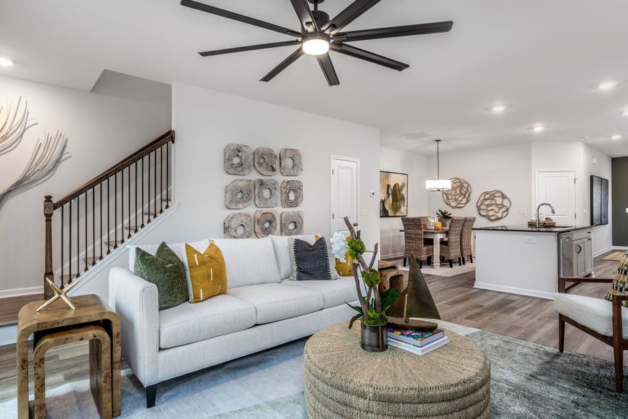 Representative furnished interior of a home built from the Max by McKee Homes in The Knoll at White Oak, Garner (Image 5). Representative furnished interior of a home built from the Max by McKee Homes in The Knoll at White Oak, Garner (Image 5).