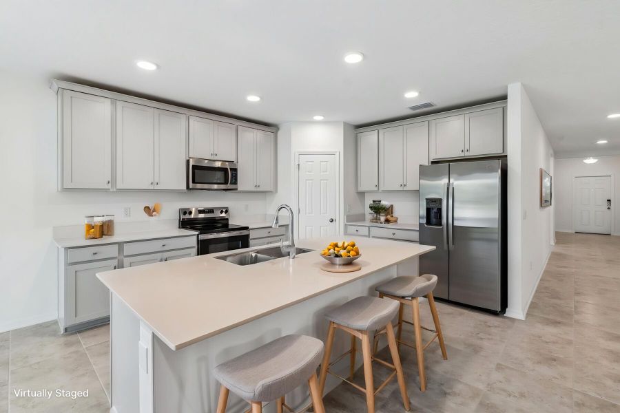 Kitchen - Virtually Staged
